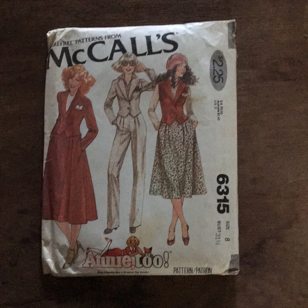 1978 Suit Pattern